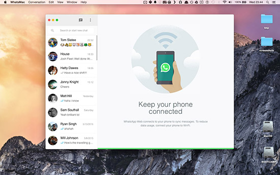 Скачивание и установка WhatsApp на Макбук Mac OS