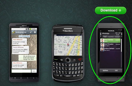 Скачивание и установка WhatsApp на Symbian