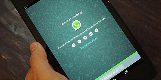 Скачивание и установка WhatsApp на планшет Samsung Tab