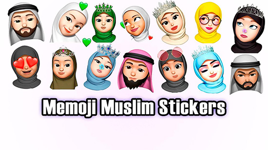 Исламские смайлы и стикеры для WhatsApp