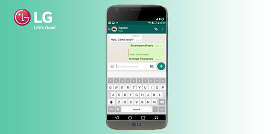 Установка WhatsApp на телефон LG с Android