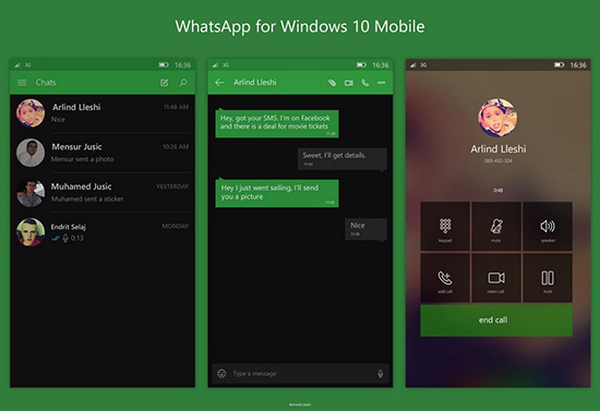 Особенности WhatsApp на телефонах Windows Mobile