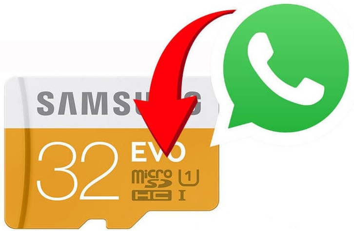 Перенос WhatsApp с памяти телефона на SD карту