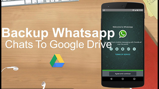 Восстановление WhatsApp из резервной копии Google Drive