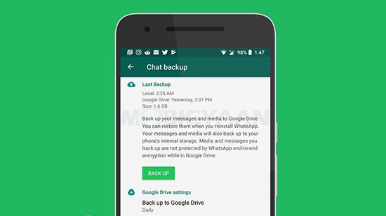 Как найти резервную копию WhatsApp на Андроиде