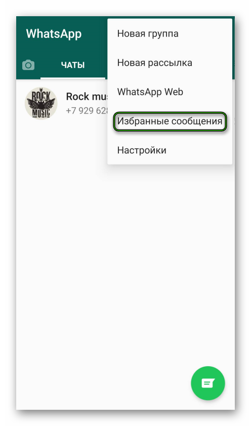 Где хранится избранное в WhatsApp: инструкция по использованию