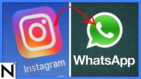 Как из Instagram отправить видео или фото в WhatsApp