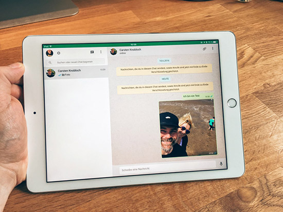 Порядок установки WhatsApp на iPad
