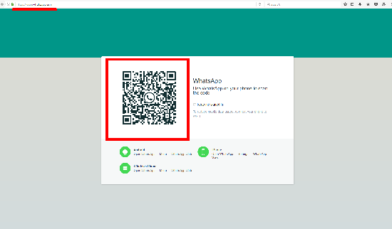 Как просканировать QR код с телефона в Web WhatsApp com